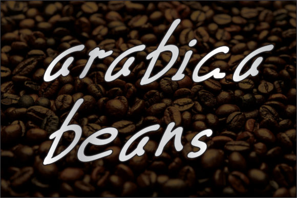 Arabica Beans: A Sweet Handwritten Font for Branding