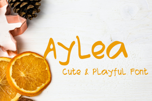 Aylea: A Playful Handwritten Font for Editorial Design