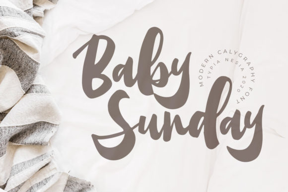 Baby Sunday: A Bold Handwritten Font for Your Brand