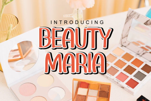 Beauty Maria: A Cheerful Handwritten Font for Editorial Design
