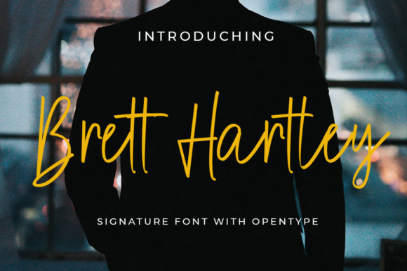 Brett Hartley: A Premium Script Font for Campaigns