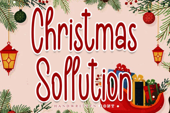 Christmas Solution: A Handwritten Font for Your Brand