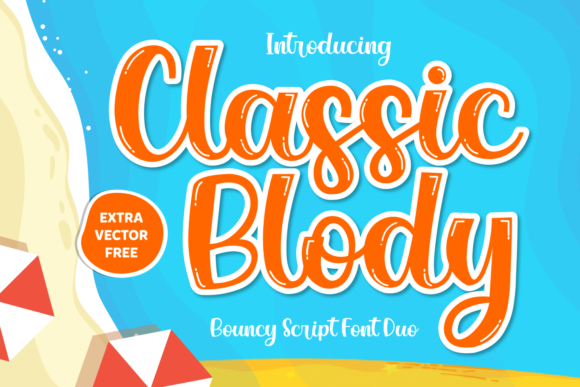 Classic Blody: A Handwritten Font for Elegant Editorial Design