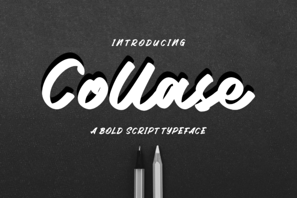 Collase: The Bold Script Font for High-Impact Campaigns
