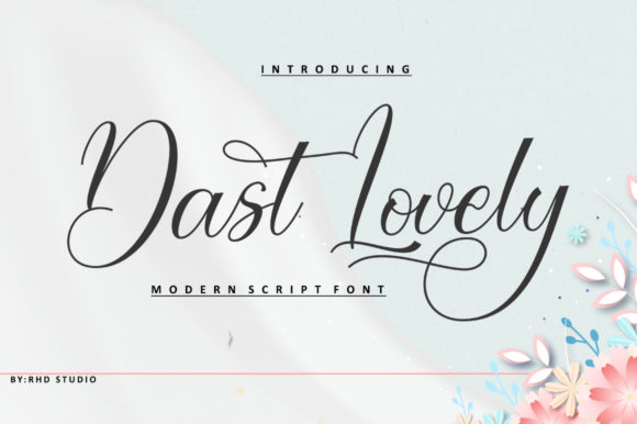 Dast Lovely: A Premium Handwritten Font for Your Brand