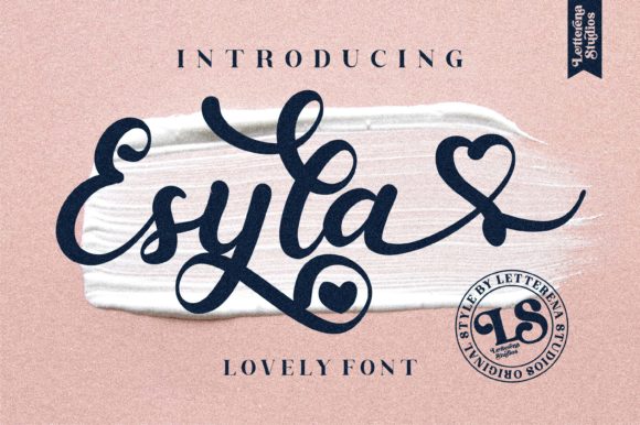Esyla: A Romantic Script Font for Your Brand