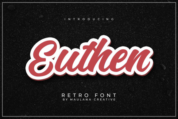 Euthen: A Bold Handwritten Font for Marketers