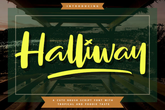 Halliway: The Handwritten Font for Bold Marketing