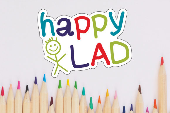 Happy Lad: A Handwritten Font for Web Design