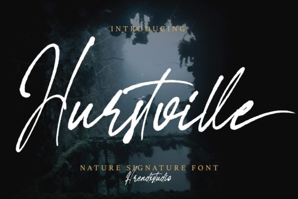 Hurstville: The Handwritten Font for Your Brand