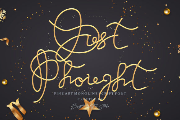 Just Thought: A Timeless Handwritten Font for Branding