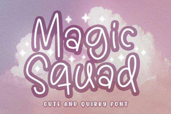 Magic Squad: A Quirky Handwritten Font for Web Design