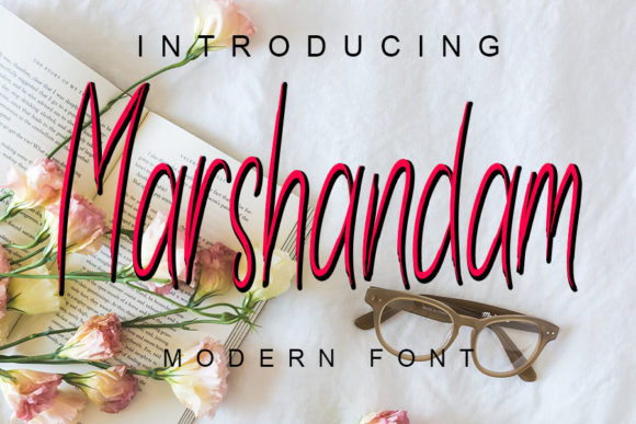 Marshandam: A Tall Handwritten Font for Modern Web Design