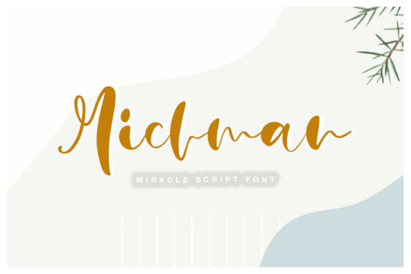 Michman: The Handwritten Font for Bold Campaigns