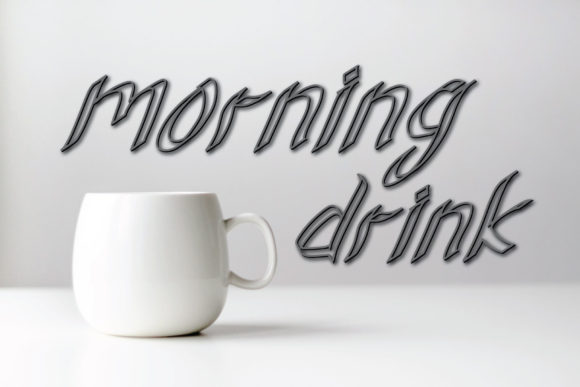Morning Drink: A Sweet Handwritten Font for Branding