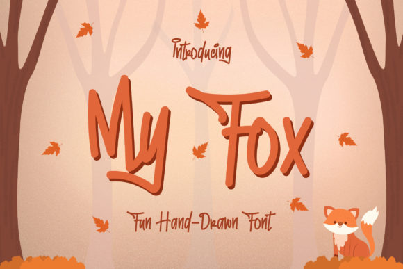 My Fox: A Playful Handwritten Font for Editorial Design