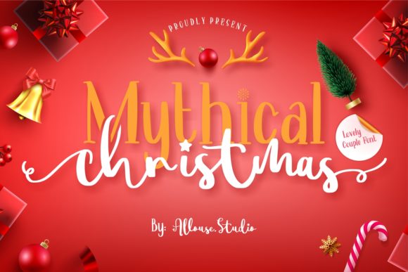 Mythical Christmas: A Versatile Handwritten Font for Crafters