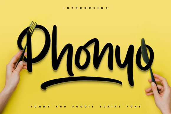 Phonyo: The Bold Handwritten Font for Marketers