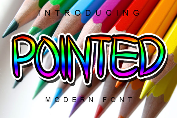 Pointed: A Modern Handwritten Font for Makers