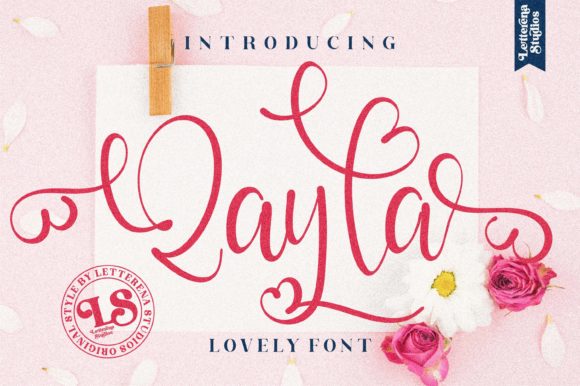 Qayla: A Handwritten Font for Editorial Design