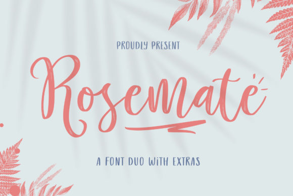 Rosemate: A Versatile Duo Font for Campaigns