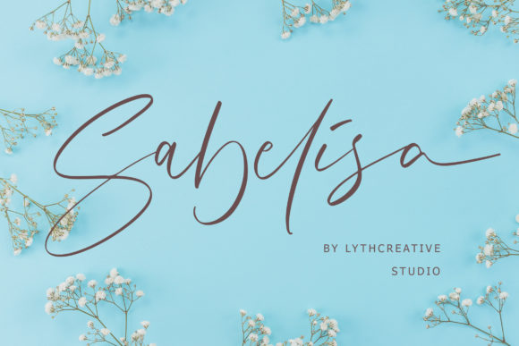 Sabelisa: A Beautiful Script Font for Business Branding