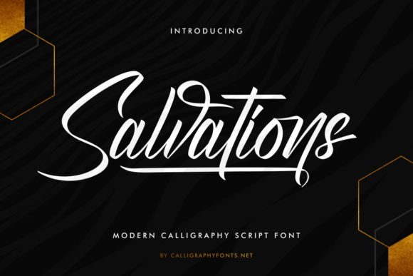 Salvations: A Premium Handwritten Font for Editorial Design