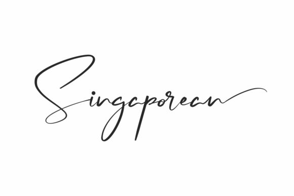 Singaporean: A Distinct Handwritten Font for Marketers