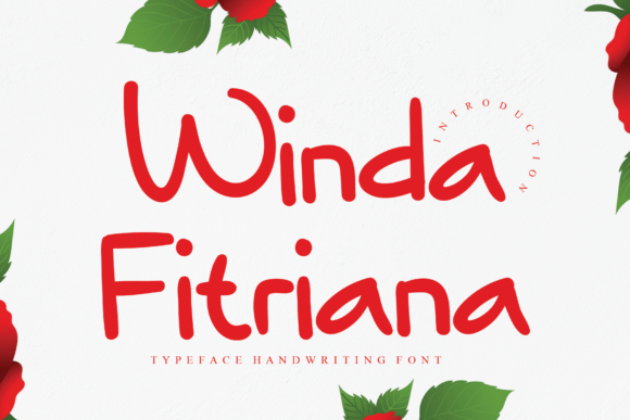 Winda Fitriana: A Quirky Handwritten Font for Web Design
