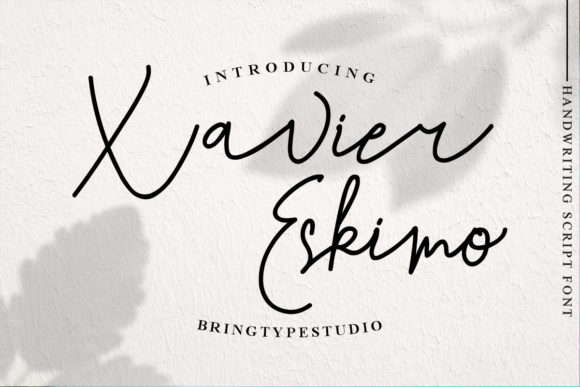 Xavier Eskimo: A Premium Script Font for Brand Identity